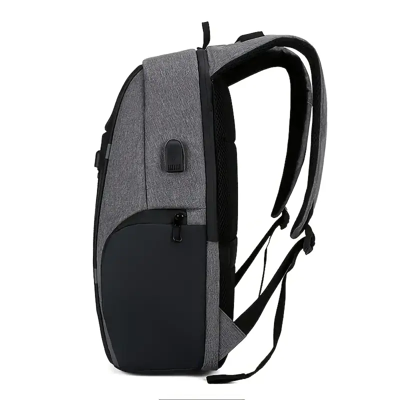 Men's Anti-theft Bag Laptop Backpack Large Capacity Business Bag For Travel USB Charging Backpack on the Side bags