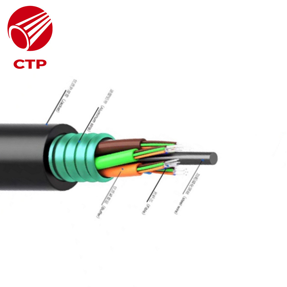 GYTS Underground Duct Armoured Steel Tape G625D Fiber Optic Cable Manufactured in Vietnam Best Price