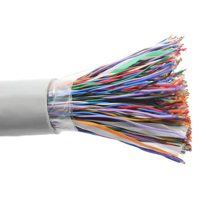 Multi Pair Telephone Cable Cables Cat3 Cat5 24AWG BC CCS CCA Jacket PVC LSZH PE LAN Cable Indoor and Outdoor