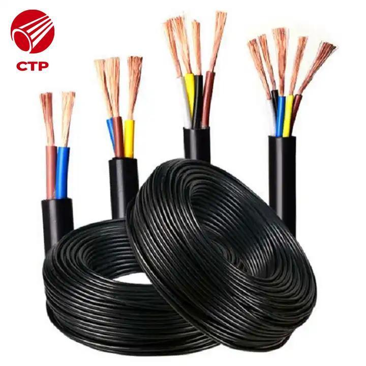 Japanese Type AC Power PVC Wire Vct/Vct Cable Copper Conductor Optional Electrical Cable High Quality