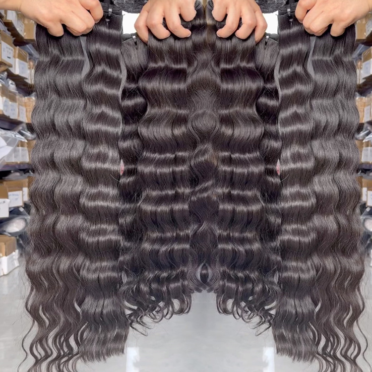 Raw Cambodian Raw human Hair vietnamese raw human hair cuticle aligned raw cambodian wavy hair vendor