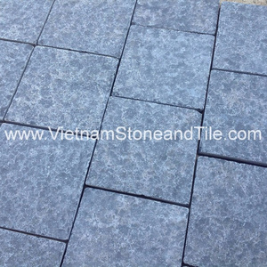 Black Basalt Flamed Floor Tiles, Vietnam Black Basalt Flamed Tile