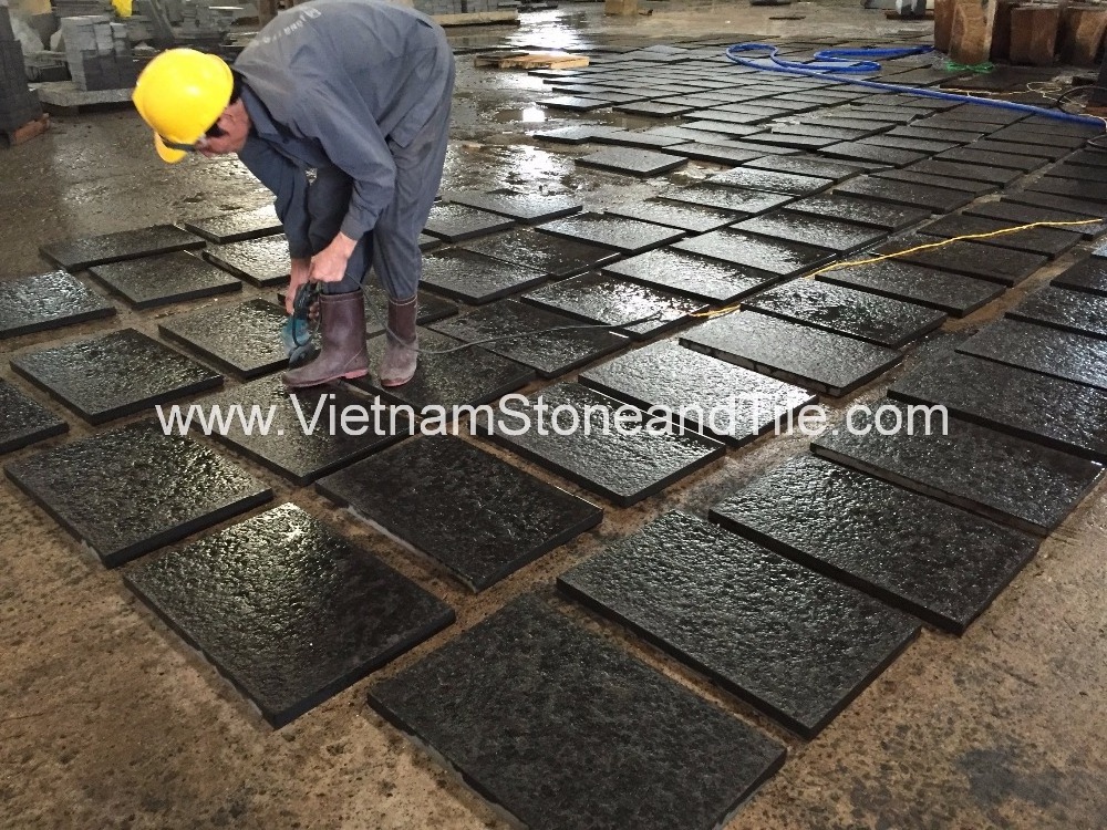 Vietnam Black Basalt Tile