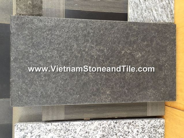 VST Product Floor Tiles, Black Basalt Flamed Floor Tiles, Basalt Tiles