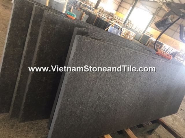 VST Product Floor Tiles, Black Basalt Flamed Floor Tiles, Basalt Tiles