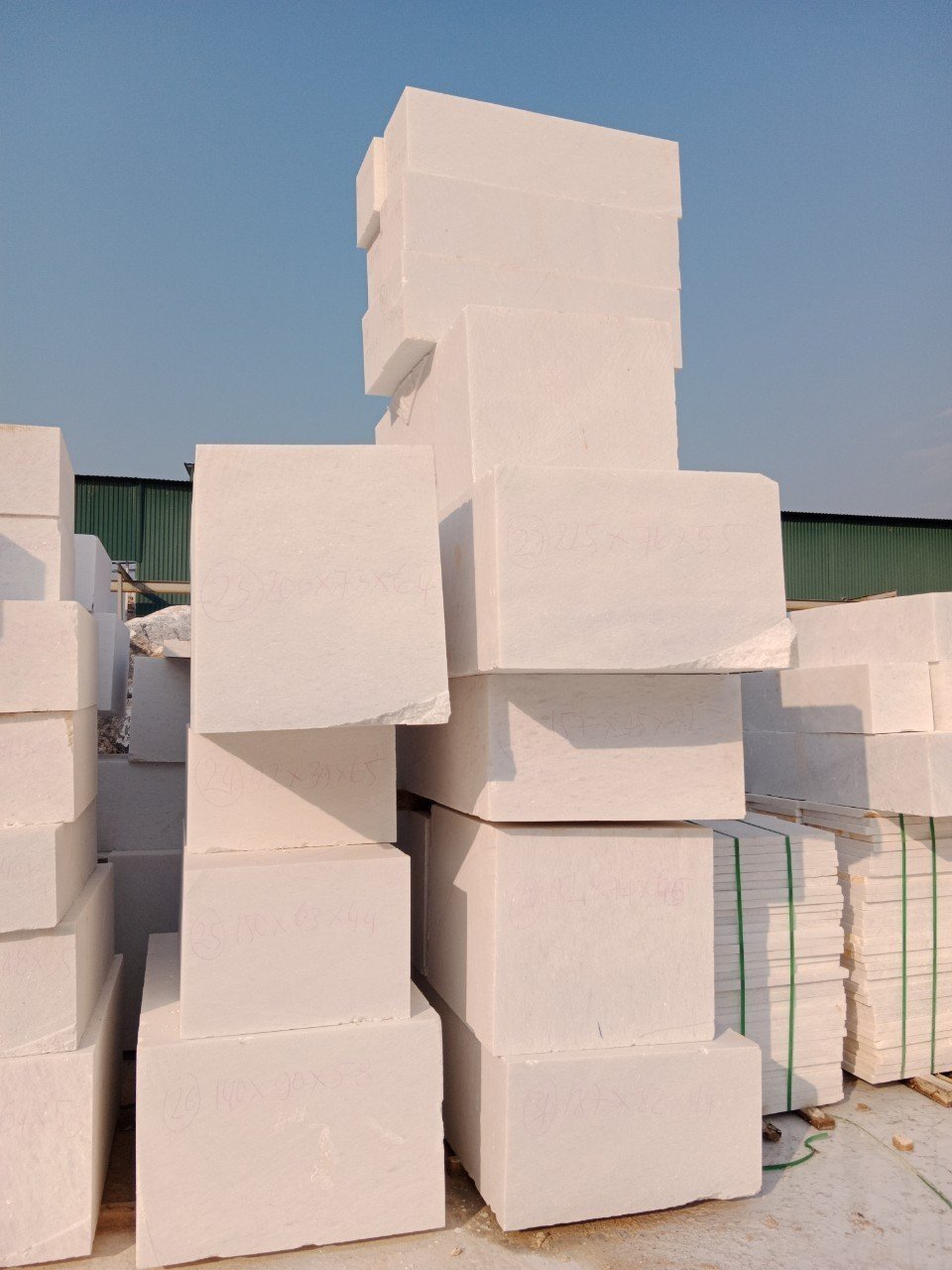 Natural Stone Marble Raw Materials Marble Carrara Block