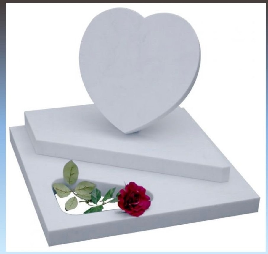 Vietnam First Quality White Marble Headstone Tombstone Gravestone For The Lost Ones