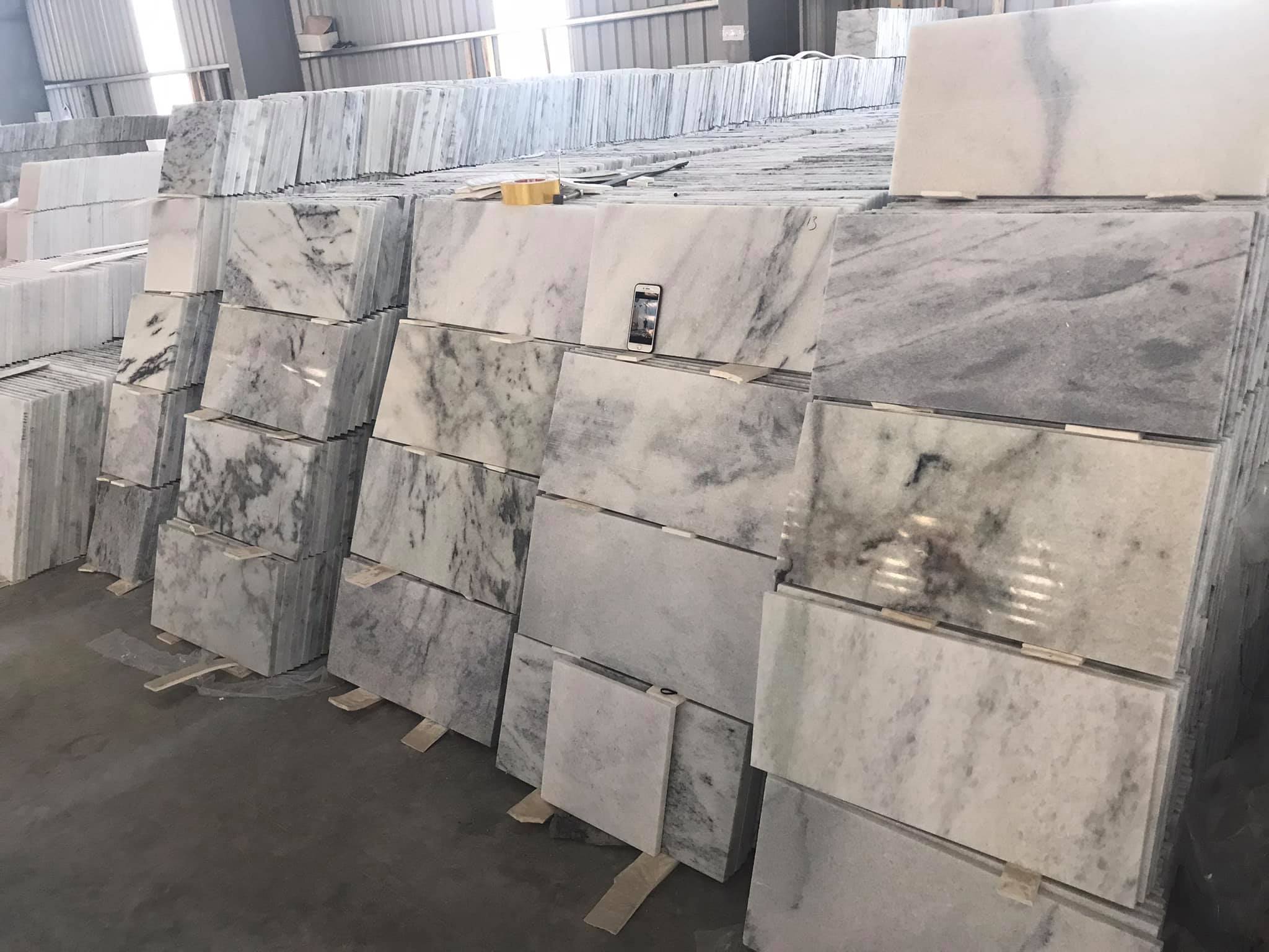 Polished Black Marble And White Slab Stair Step Floor Wall Countertop Marble Stone From Vietnam