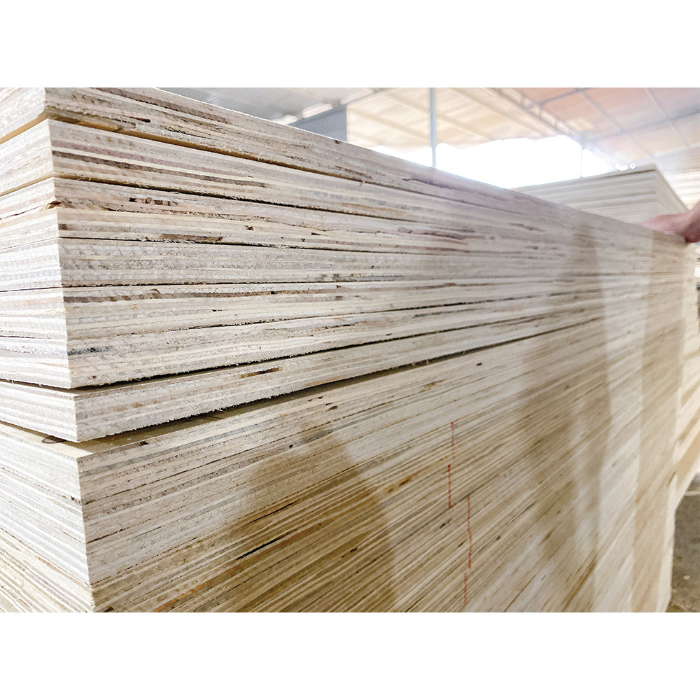 E0 E1 grade eucalyptus poplar core packaging board multilayer plywood for Indoor Decoration furniture panel