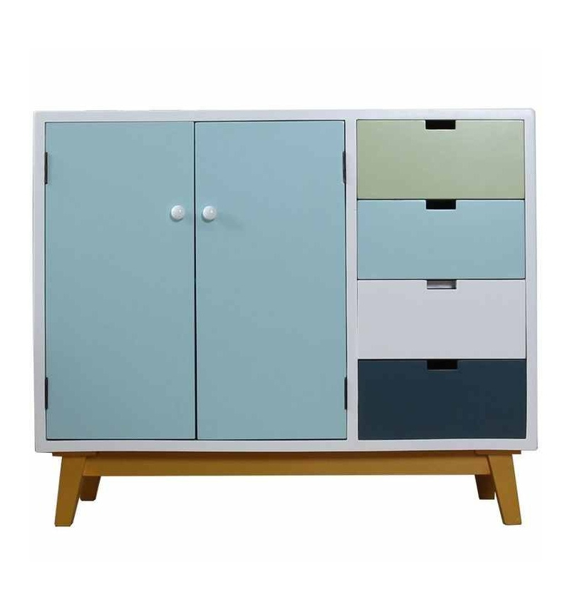 The fast shipping Light weight Chest of Drawers Modern Living Room Cabinet Furniture with several Drawers Storage