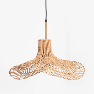 Creative Rattan lampshade art decor, Unique Rattan pendant light in Vietnam  DM050 hanglamp floppy sun small