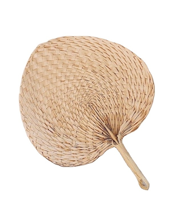 100% Natural Palm Leaf Hand Fan Decoration Home Decorative Hot Selling Hanging Wall Ready To Export From Vietnam Manufacturer