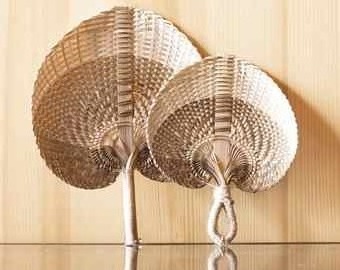 100% Natural Palm Leaf Hand Fan Decoration Home Decorative Hot Selling Hanging Wall Ready To Export From Vietnam Manufacturer