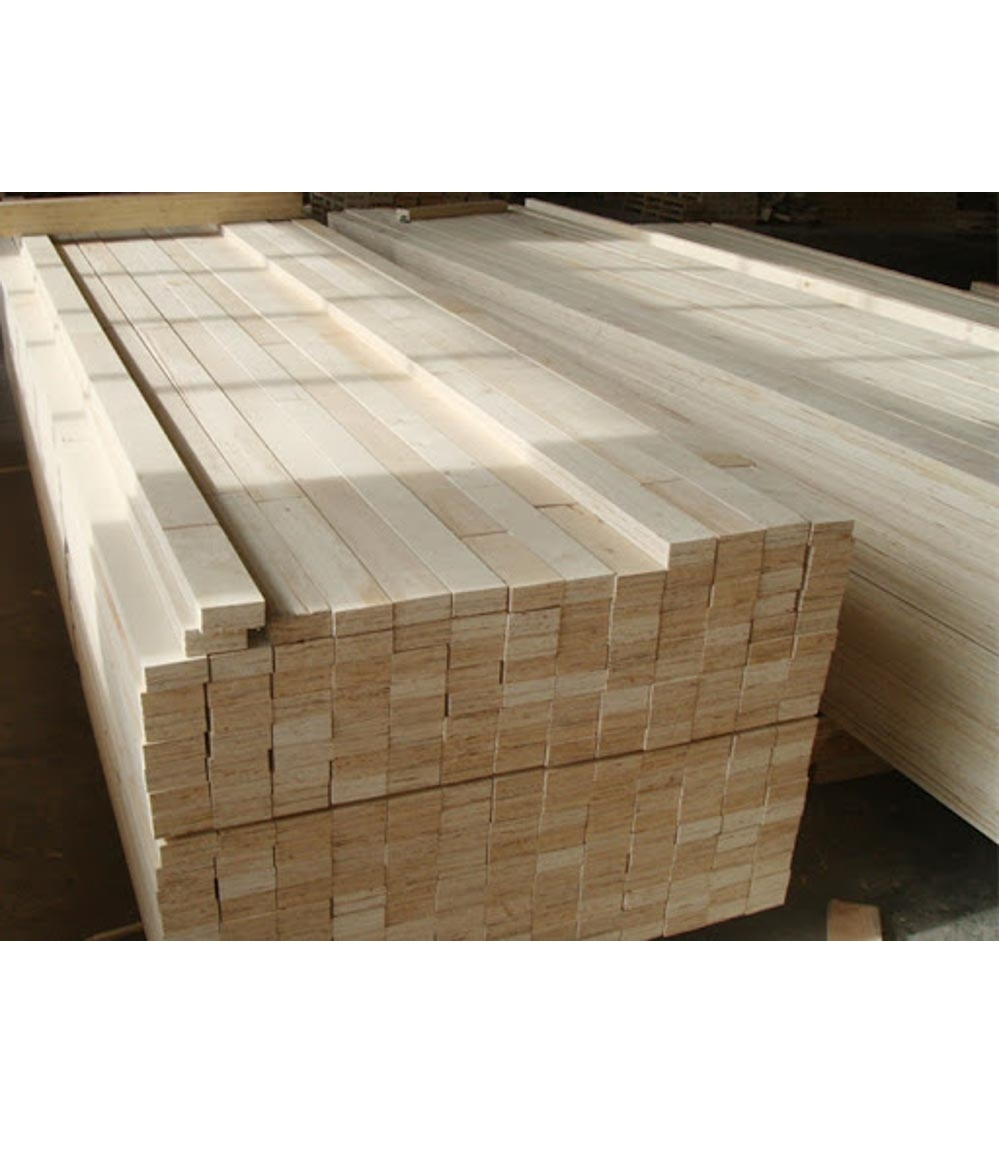 LVL Glulam Beams Excellent Wood Construction LVL Timber laminated veneer lumber prices for house frame good quality for sale