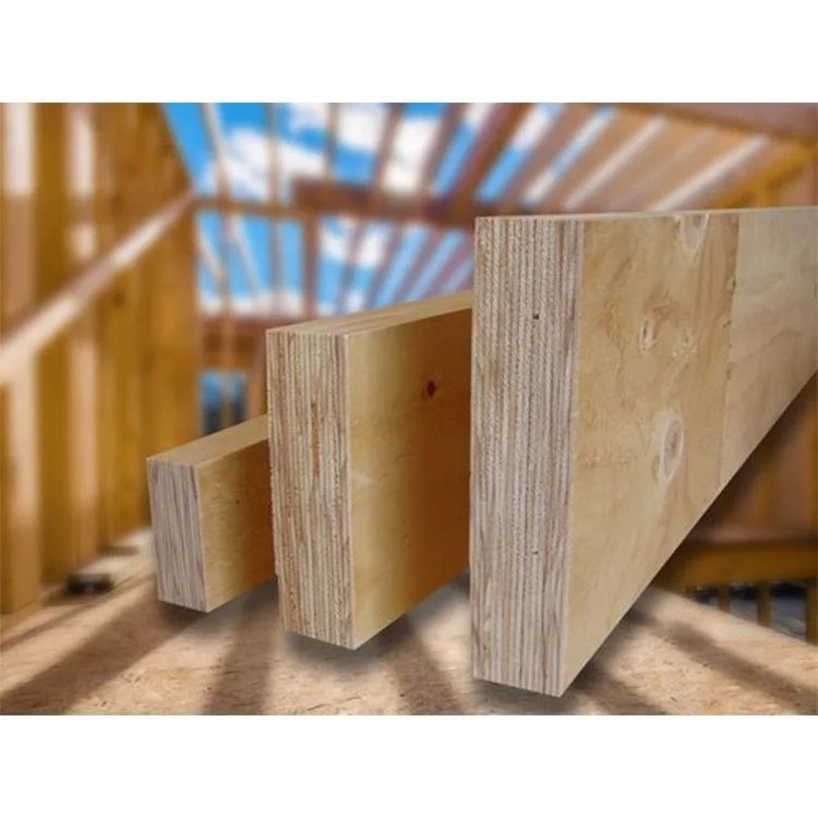 LVL glulam beams Excellent Wood Construction LVL Timber laminated veneer lumber prices for house frame cheap price