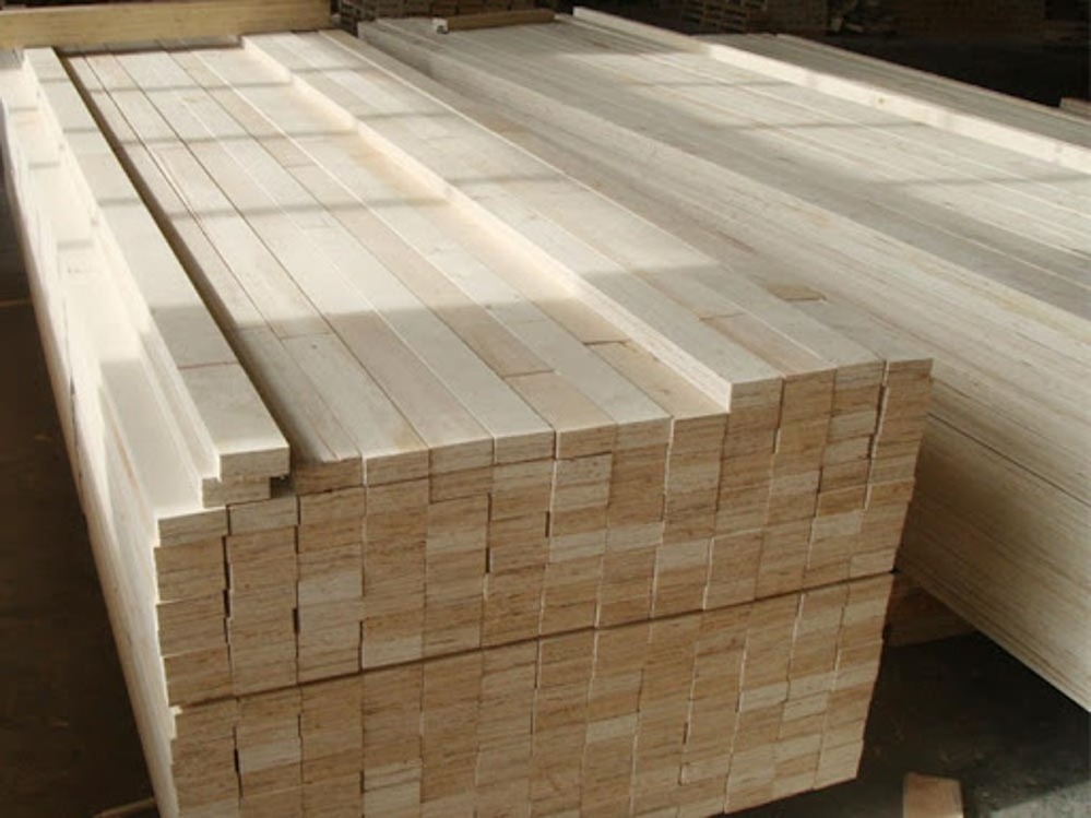 Hot Sale LVL Glulam Beams Excellent Wood Construction LVL Timber laminated veneer lumber prices for house frame for sale