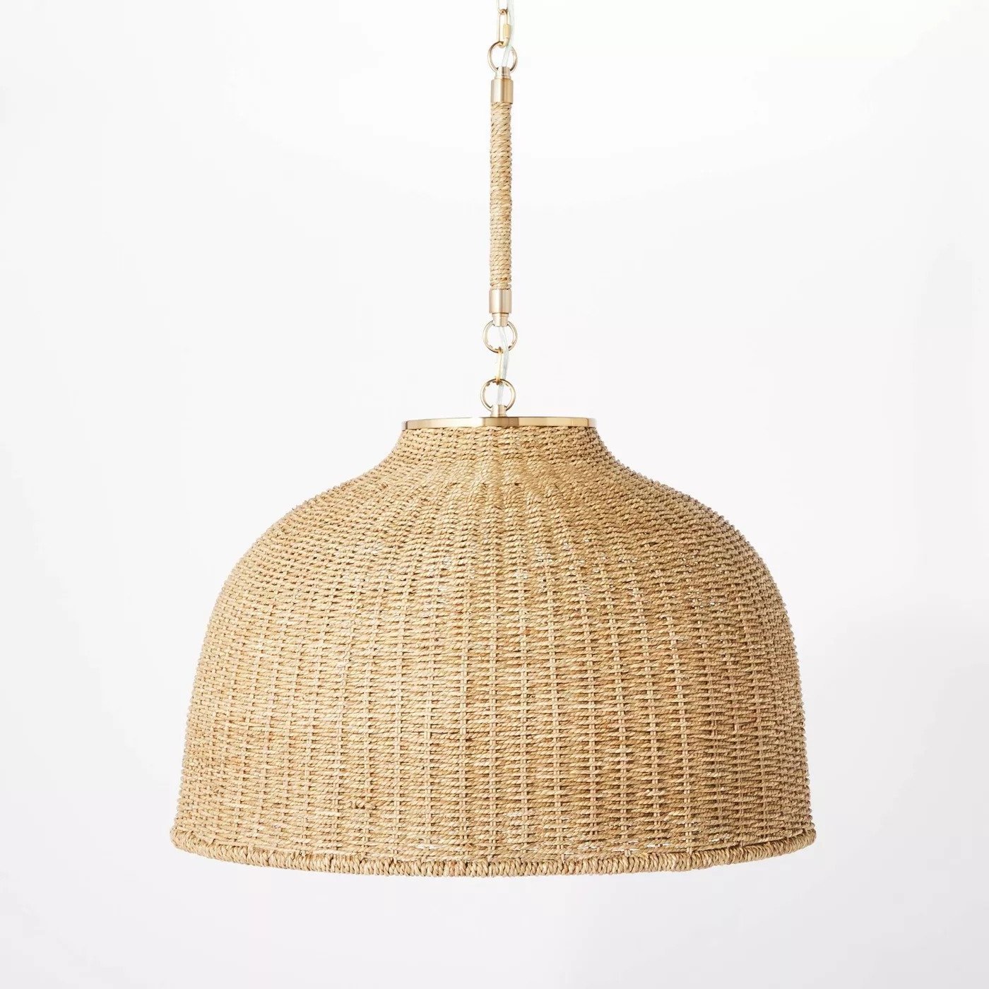 Delightful Large Natural Woven Seagrass Ceiling Lamp Shade/ Lamp Cover Made in Vietnam