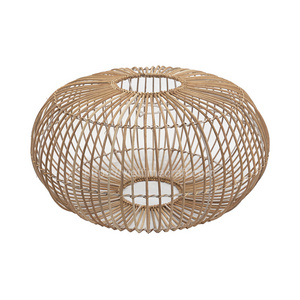 Boho Light Fixture  Rattan Woven Lampshade Ceiling Pendant Light Shade  Environmental Protection Wholesale