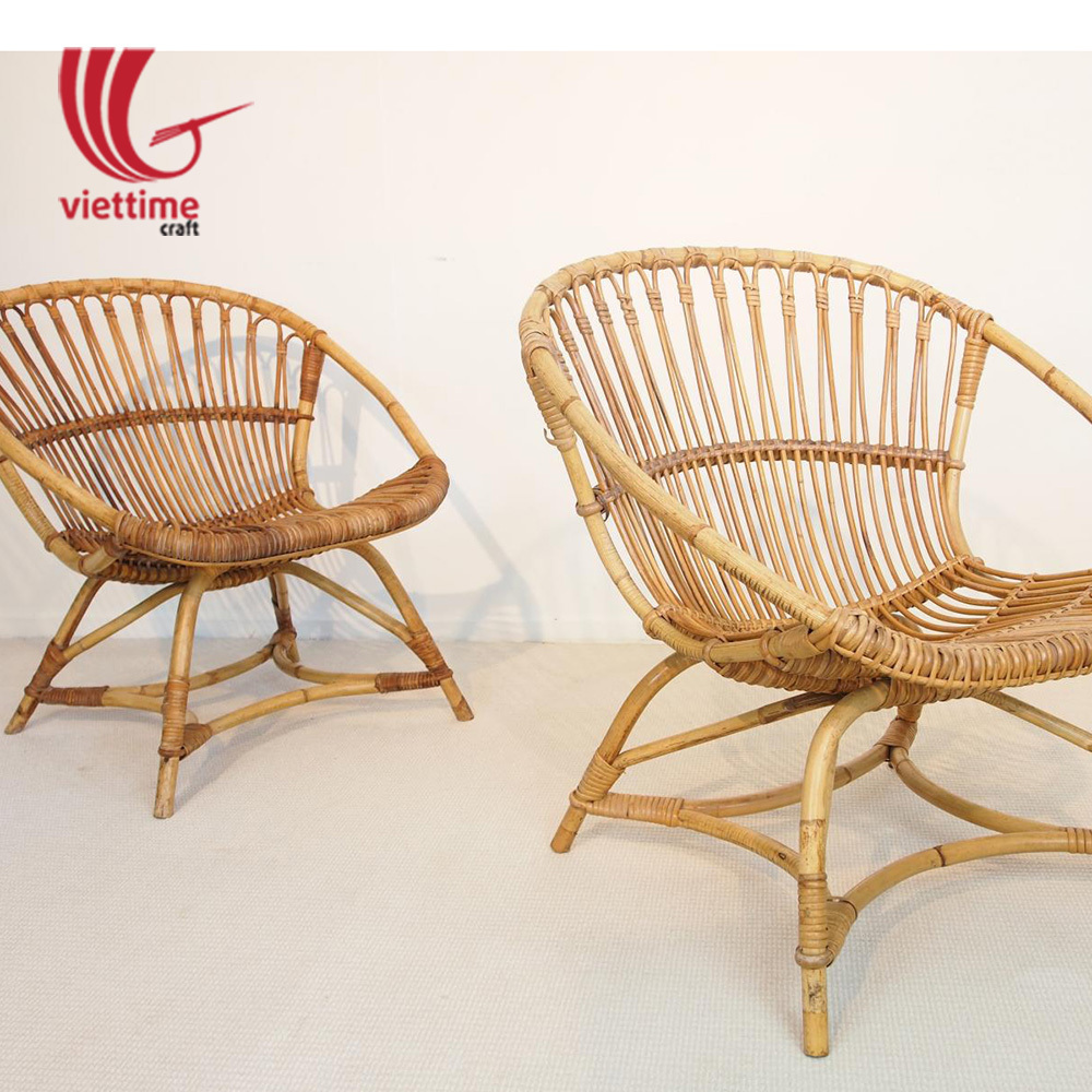 Outdoor garden wicker rattan chair made in Vietnam