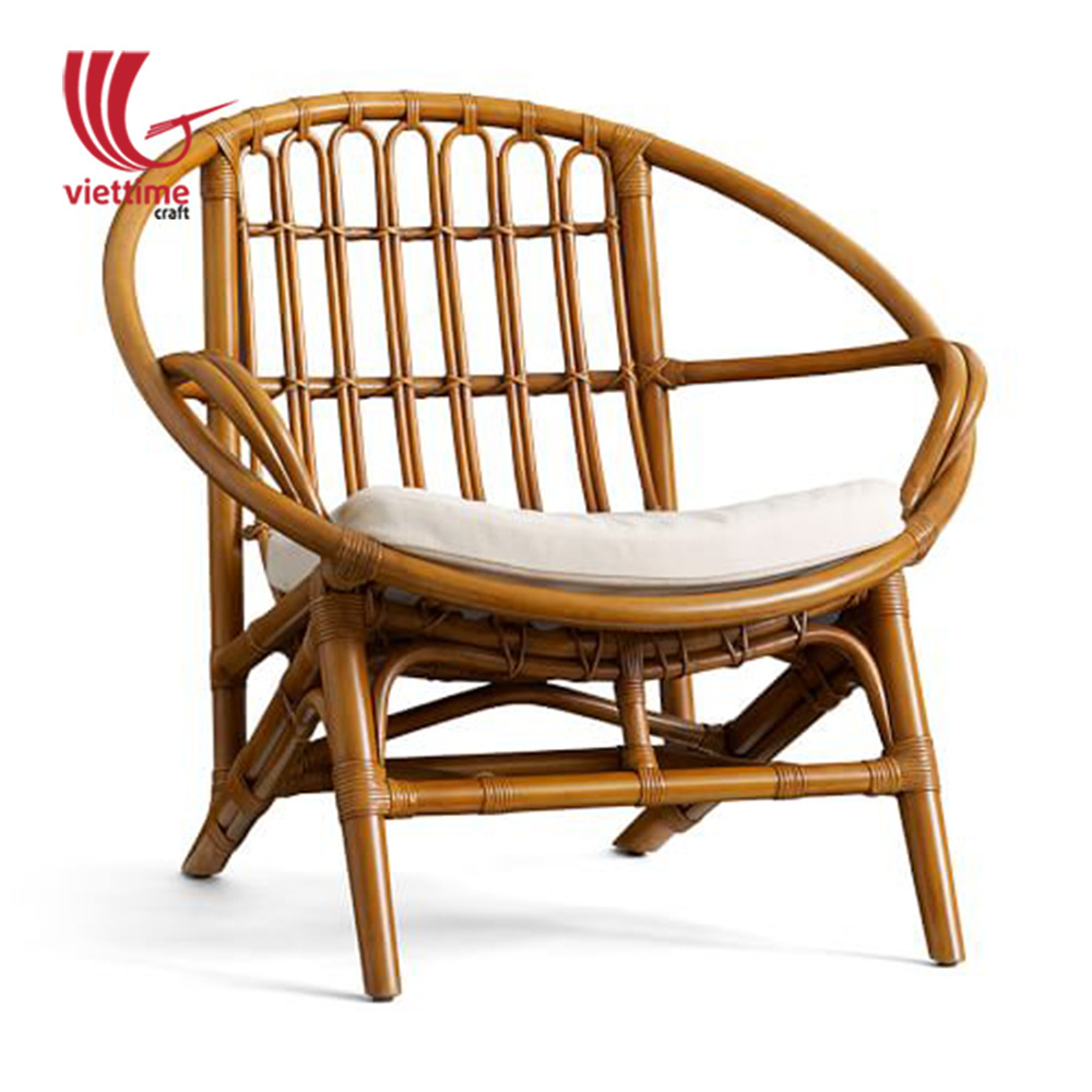 Cheap wicker rattan swivel chair indoor furniture made in Vietnam ...