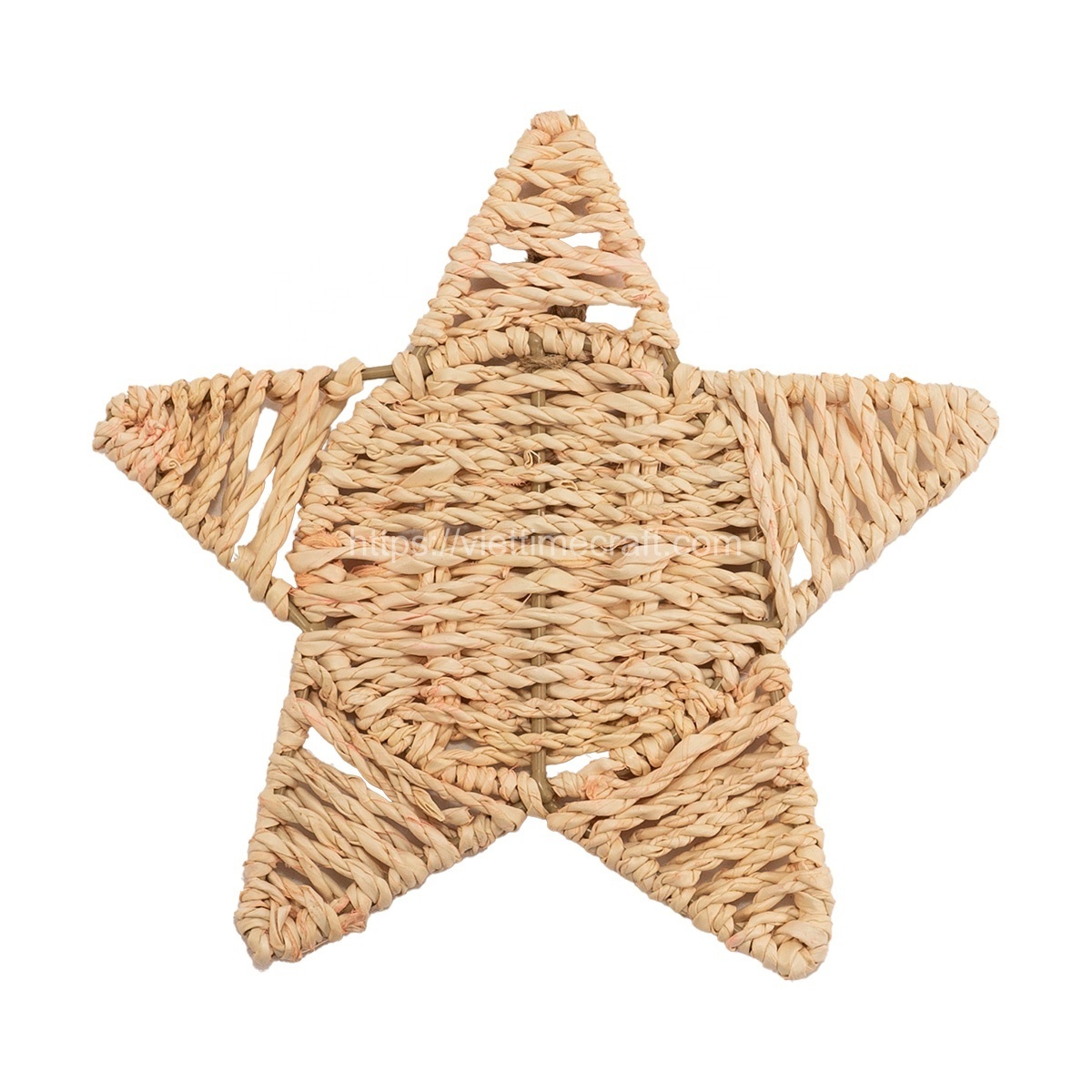 Wholesale Set Seagrass Wall Decor, Wall Hanging Star Shape Home Decoration Vietnam Handicraft Manufacturer