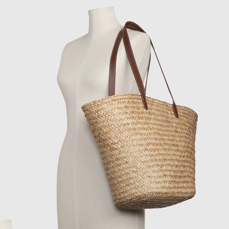 Low MOQ Woven Seagrass Bag Straw Tote Bag Summer Beach Bag For Women Luxury Wholesale From Vietnam