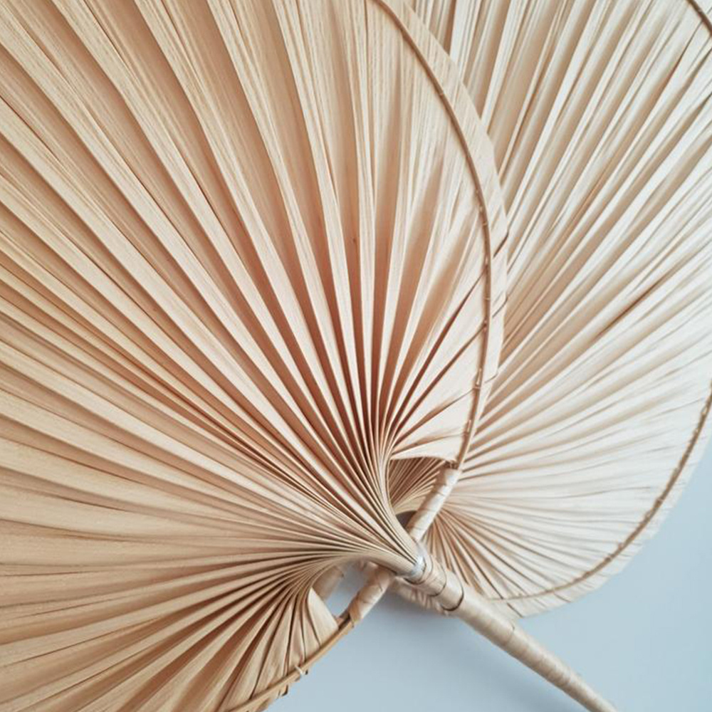 Handmade Palm Leaf Fan Wall Decoration/ Hanging WallWholesale, Luxury Home Decor 100% Nature Made In Vietnam