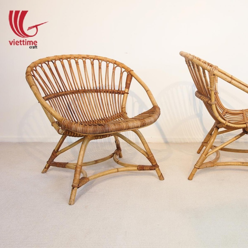 Outdoor garden wicker rattan chair made in Vietnam