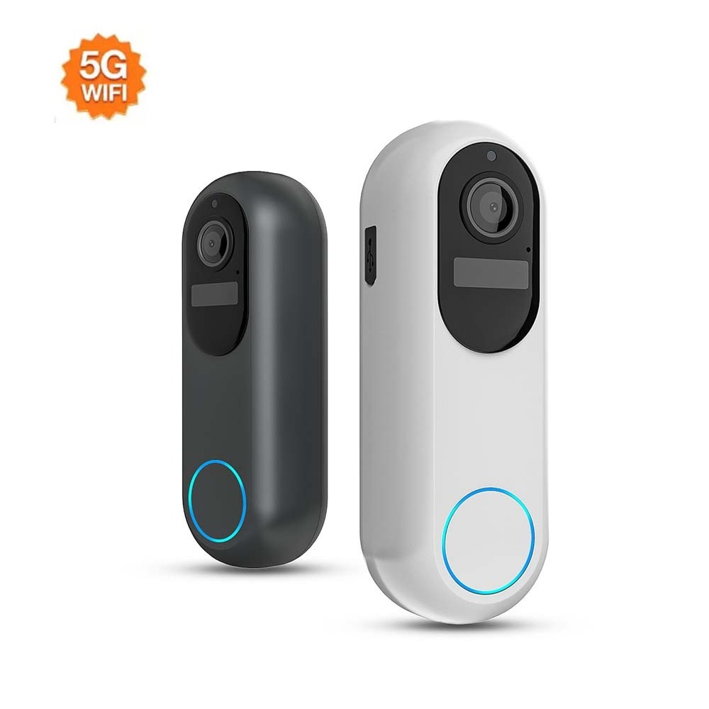 Tuya Wireless Waterproof Remote Smart 2MP Door Bell Camera 5g WIFI Dual Frequency Video Doorbell