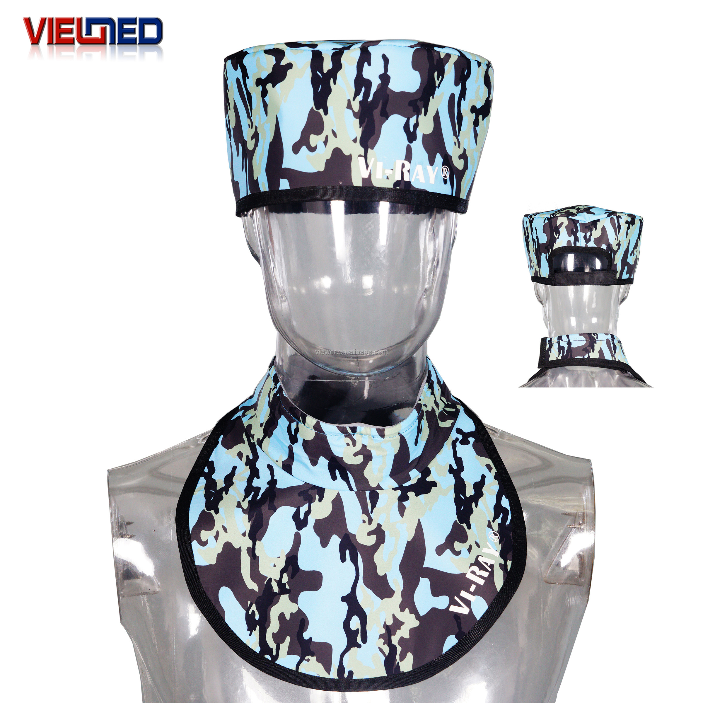 X-ray Radiation Protection Lead cap and lead thyroid collar