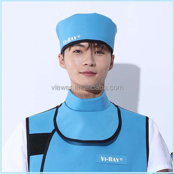 0.5mmPb lead apron collar x-ray protection for neck radiation protection thyroid collar cap