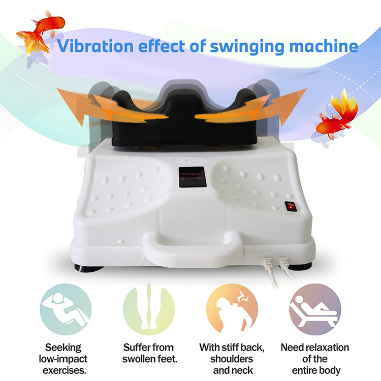 Electric Swing Massager Foot Passive Aerobic Exerciser Swing Master For Sleep Swollen Ankles Fibromyalgia Deep Ankle Rest