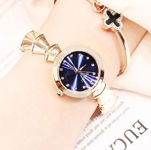 GUOU 6009 antique new design girls quartz watch luxe Diamond steel Strap water resist storage Casual reloj watch