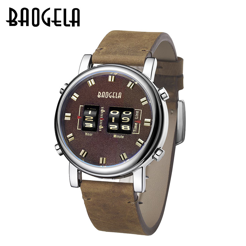 Baogela 22703 unique man quartz watch perfect Japan movement special water proof  sport watch supplier