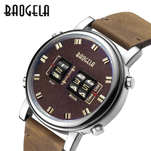 Baogela 22703 unique man quartz watch perfect Japan movement special water proof  sport watch supplier