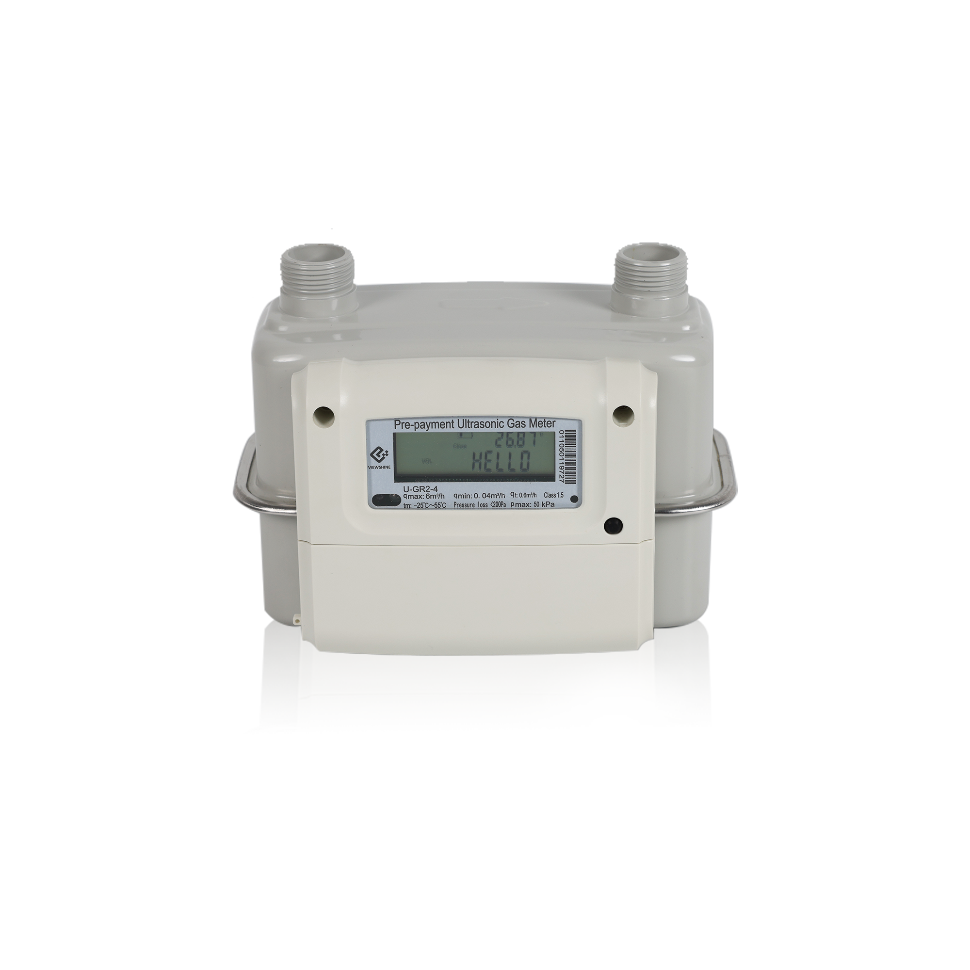 Residential Ultrasonic Nb-IoT GPRS Communication Wireless Remote Transmission IC Card  Gas Meter