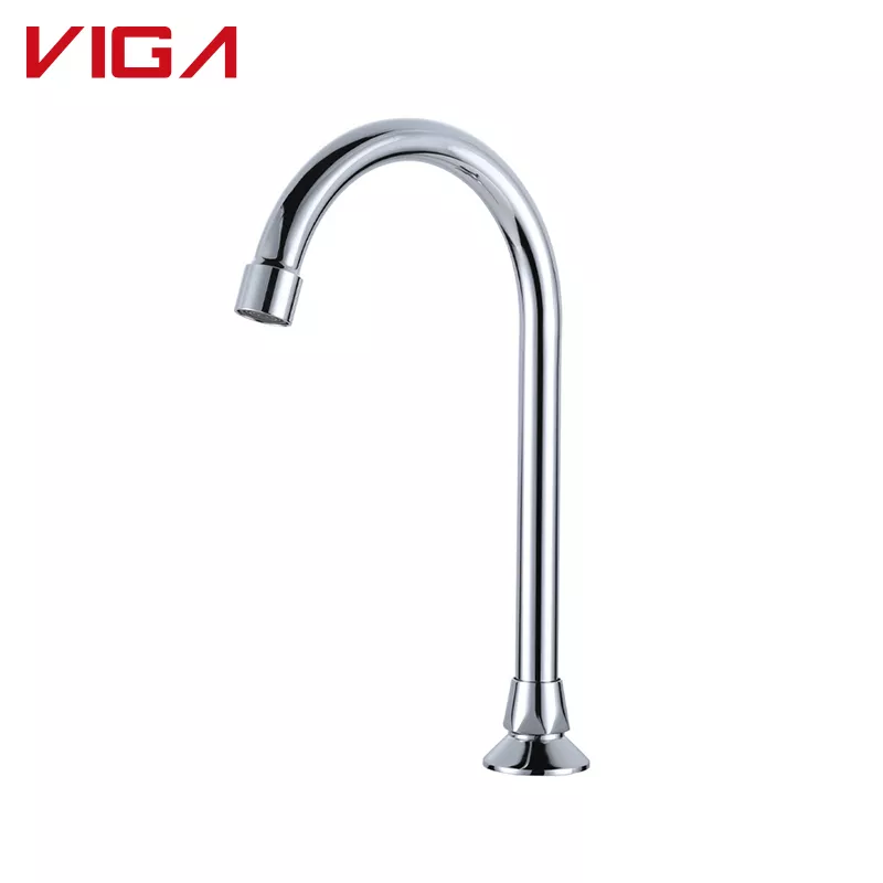 Foot Operated Faucet Copper Pedal Brass Valve Washbasin Medical Laboratory Food Engineering Hospital Faucet