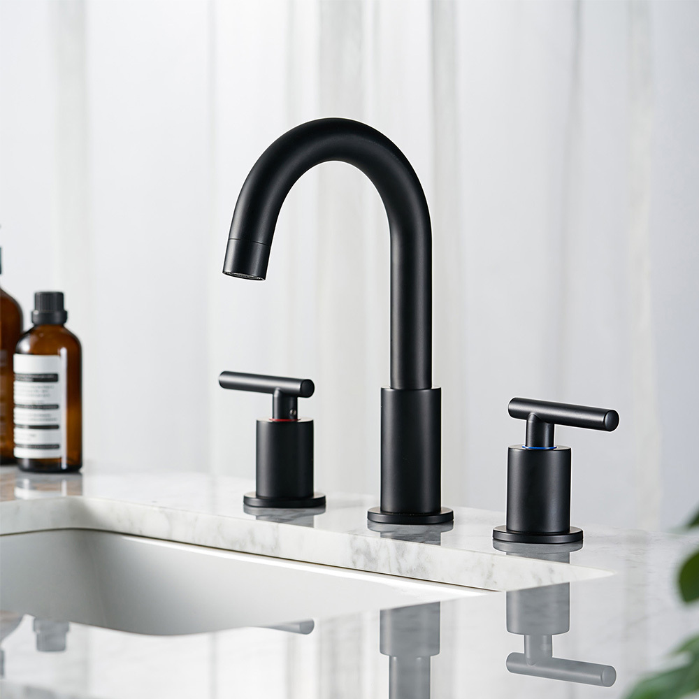 Lavatory Sink Faucet Two Handles 8