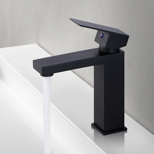 cUPC CE Matt Black SUS304 Basin Faucet Cheap Price Basin Sink Tap Faucet For Bathroom