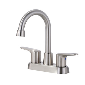 Kaiping Faucet Manufacturer Supply Stainless Faucet Basin Mixer Tap Restroom Faucet