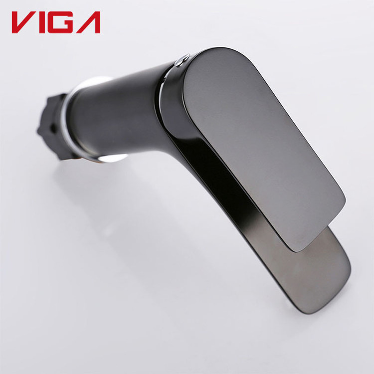 Hot Selling Bathroom Basin Faucet Single Lever Black Water Tap CUPC Bathroom Faucet