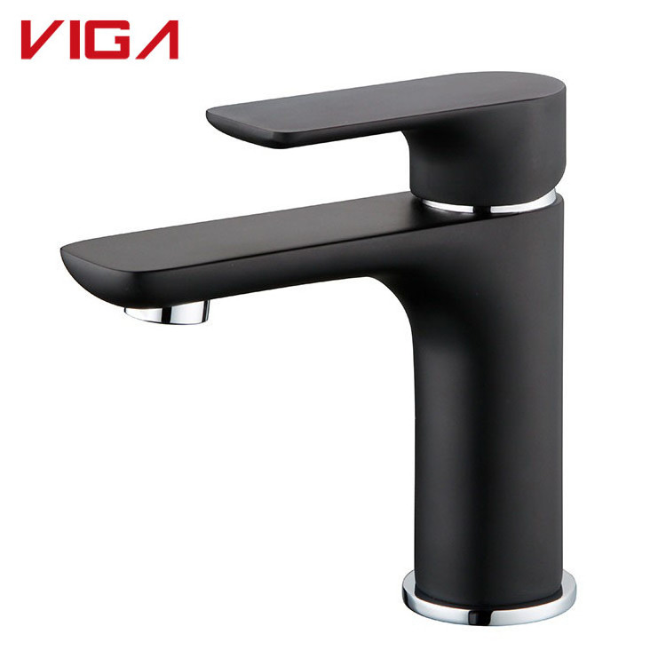 Hot Selling Bathroom Basin Faucet Single Lever Black Water Tap CUPC Bathroom Faucet