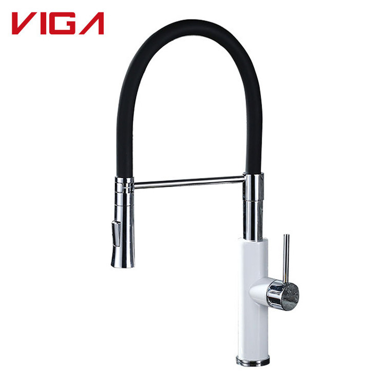 CUPC Certificate Faucet For Kitchen Sink Mixer Tap Chrome Plating Brass Kitchen Faucet