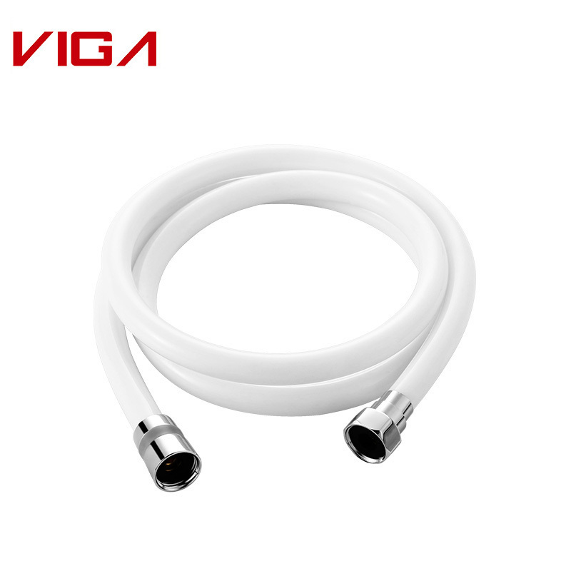 High Quality Double Push Lock Plumbing Hoses Stainless Steel Shower Inlet Hose