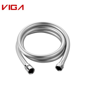 High Quality Double Push Lock Plumbing Hoses Stainless Steel Shower Inlet Hose