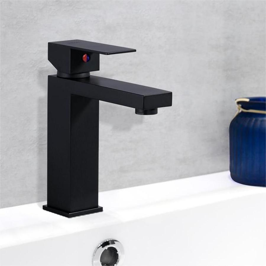 cUPC CE Matt Black SUS304 Basin Faucet Cheap Price Basin Sink Tap Faucet For Bathroom