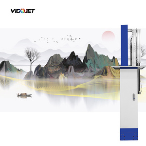 Vigojet Vertical Wall Painting Machine Outdoor And Indoor Wall Printing Machine Hd Precision 3d Tv Background Wall Printer