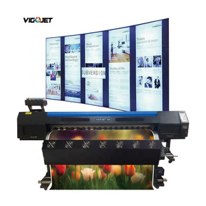 Vigojet 1.8m roll to roll with double i3200 vinyl sticker tarpaulin printer