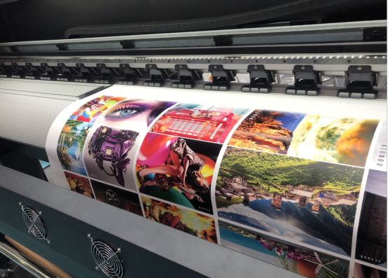 Vigojet high quality digital inkjet wallpaper printing machine with xp600 print head 1.8m eco solvent printer