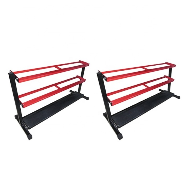 3 Tier Multifunctional Weight Rack for Dumbbells, Heavy Duty Steel Weight Holder Storage for Home Gym Fitness Exercise